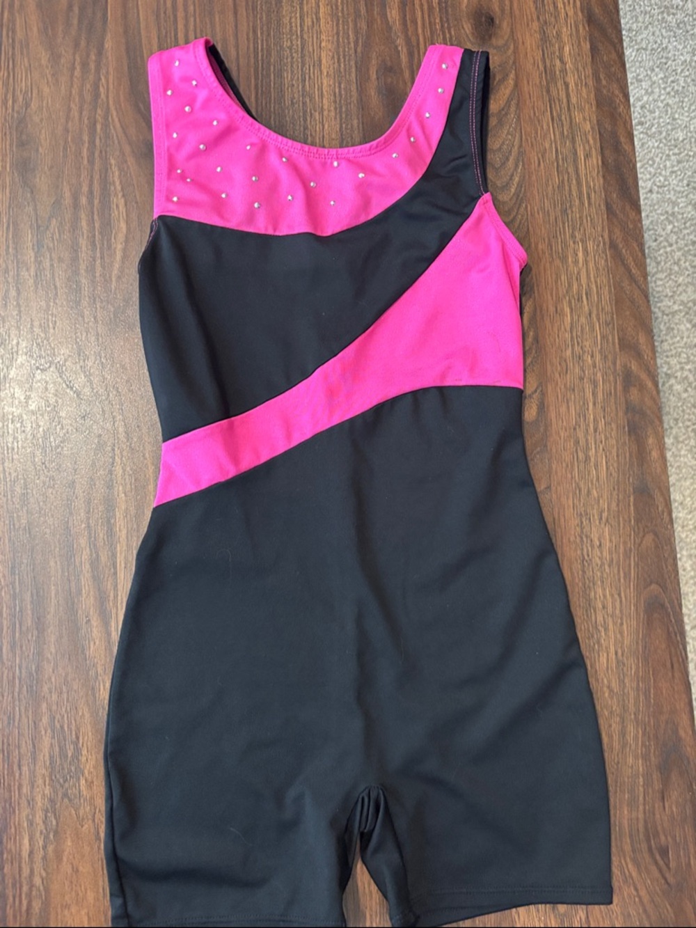 3-Pack Girls Gymnastics Leotards - Black/Pink, Purple, Multicolor - Picture 2 of 8
